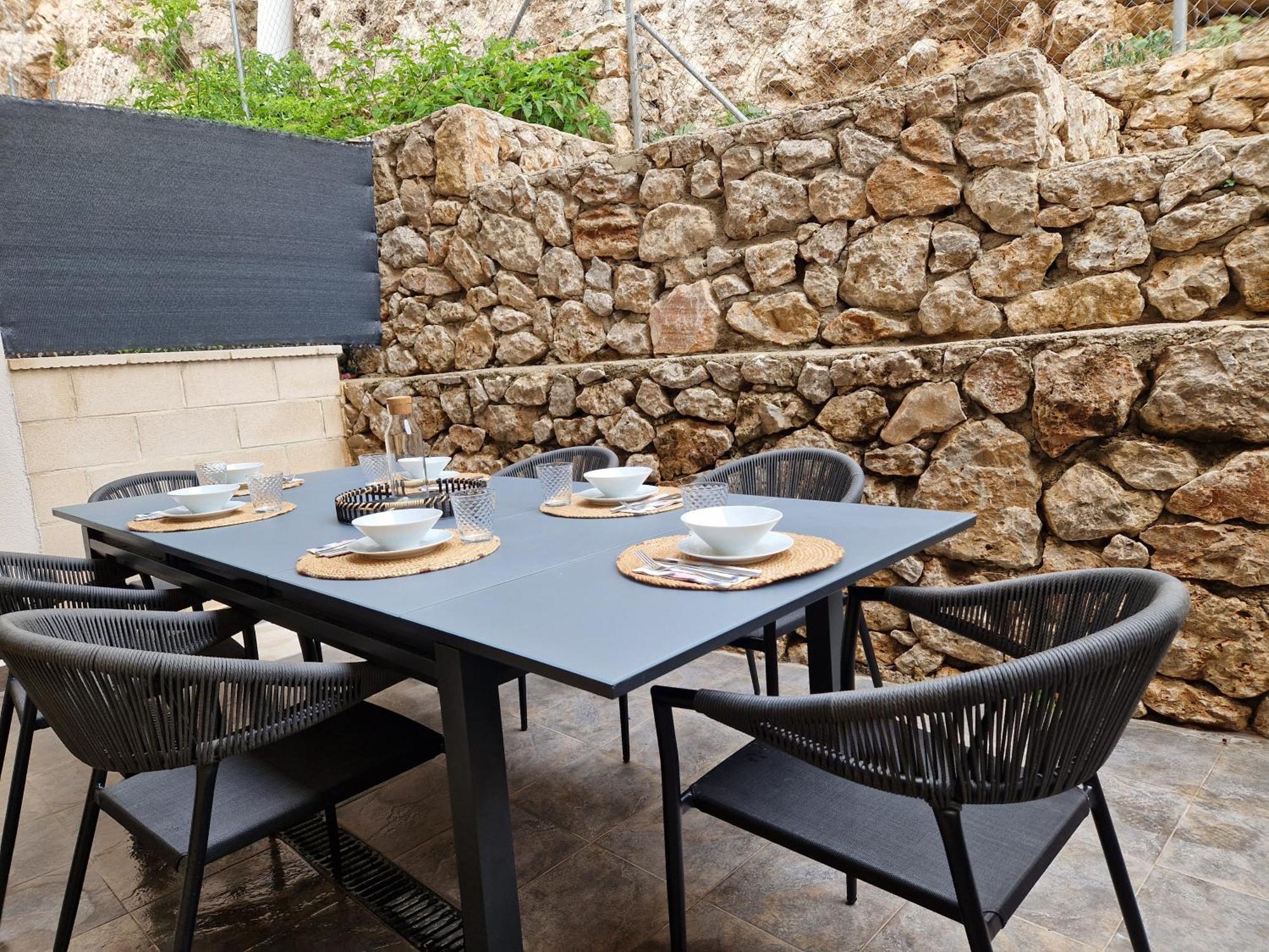 Вилла Casa Buena Vista Con Piscina Y Ascensor Кульера Экстерьер фото